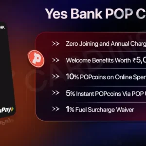 Yes Bank Pop-Club Credit Card